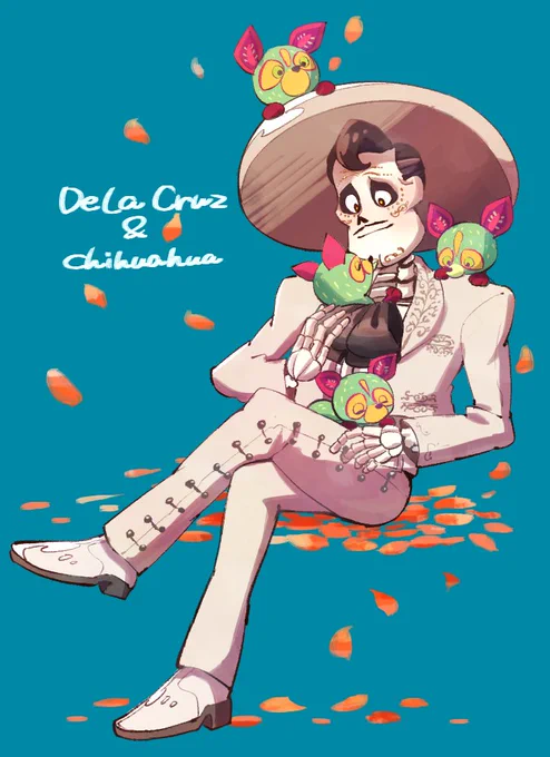 以前描いたリメンバーミーの絵たち💀🌼✨ 