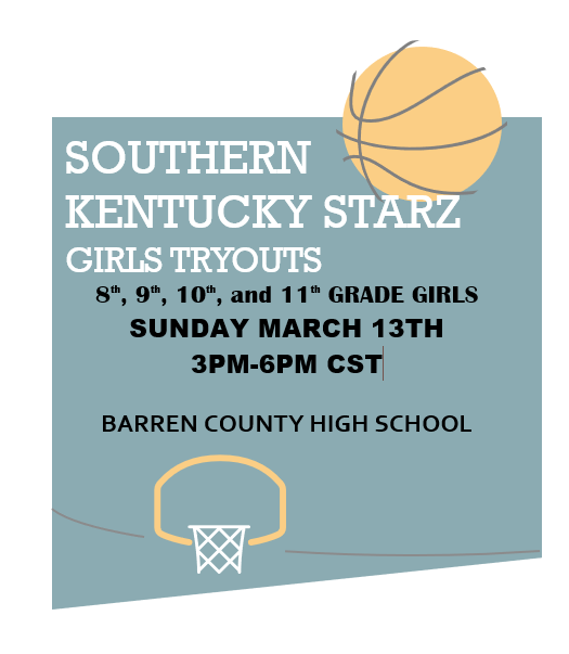 sokystarz's tweet photo. Southern KY STARZ High School Girls Tryouts
March 13th!  Register now!  https://t.co/iHbk6TeuEw https://t.co/TiXvRKntZS