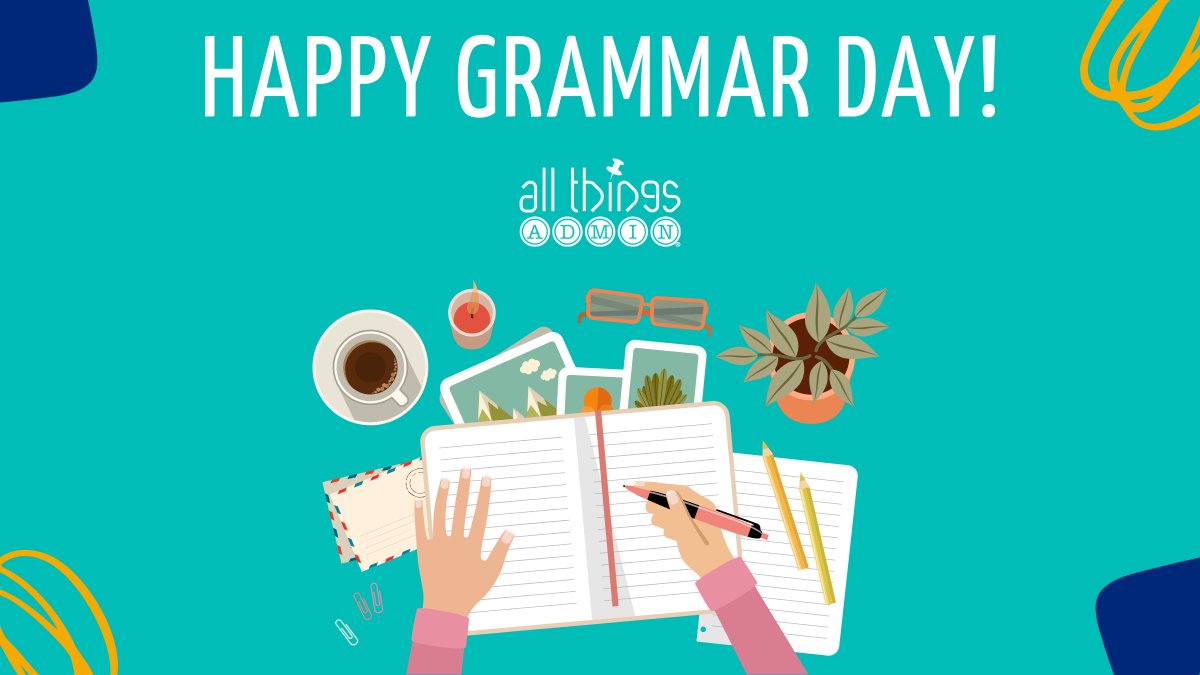 Happy Grammar Day! 🎉 Being grammatically correct is crucial for admins since their job involves frequent correspondence – written &amp; verbal – on behalf of their executives &amp; teams, in addition to their own communications. 👩🏻‍💻🌟 What is your biggest grammar pet peeve? #GrammarDay