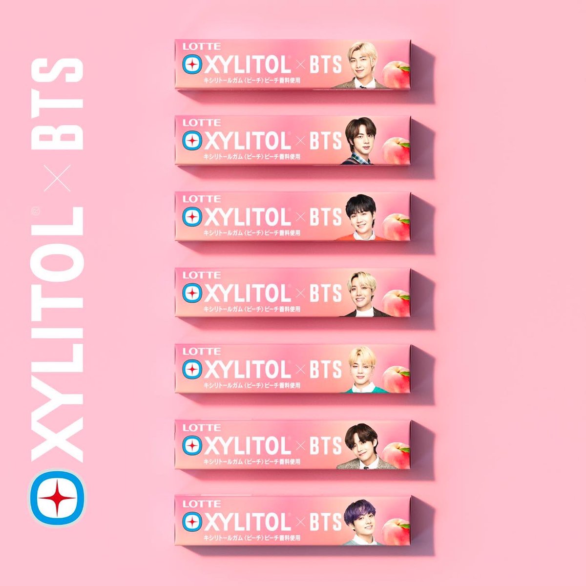 bangthingy's tweet photo. 📣 ON HAND!
Xylitol x BTS OT7
🍑 peach-flavored gum

PHP 100 each
For only PHP 679 OT7 
+ delivery fee

📱DM to order!

#Xylitol_BTS https://t.co/U76dG2D7b1