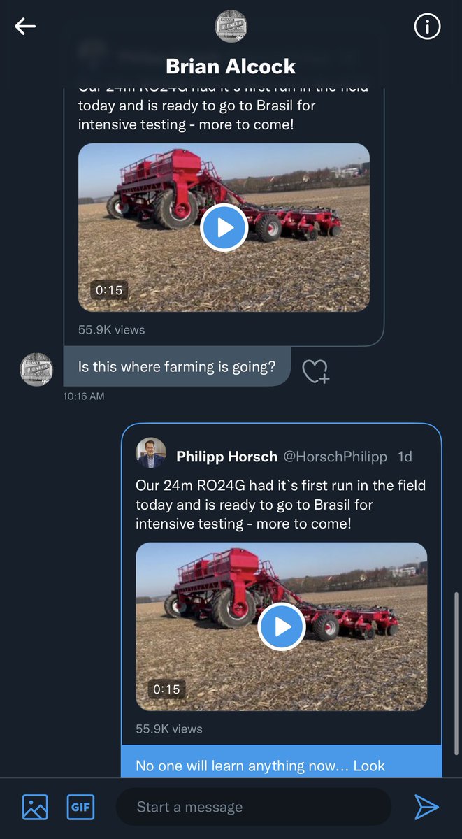 My dad and I shared the same tweet to each other without noticing it until we talked about it later on at the kitchen table. That is cool. <a href="/alcockbri/">Brian Alcock</a>