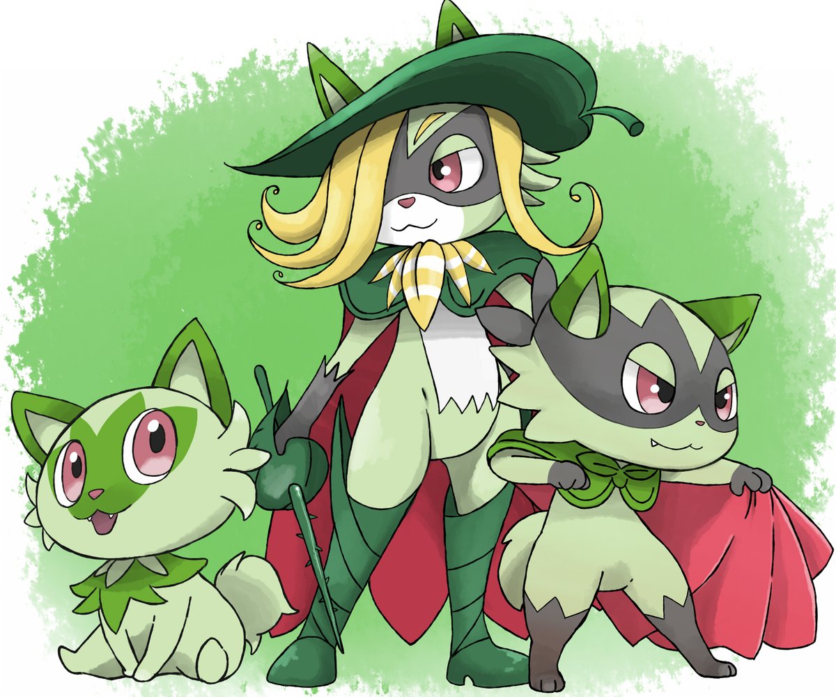 ポケモン 前回考えたニャオハの進化予想をブラッシュアップしました ポケモン新作発売前は進化 ムルムルのイラスト ポケモン 前回考えたニャオハの進化予想をブラッシュアップしました ポケモン新作発売前は進化 ムルムルのイラスト