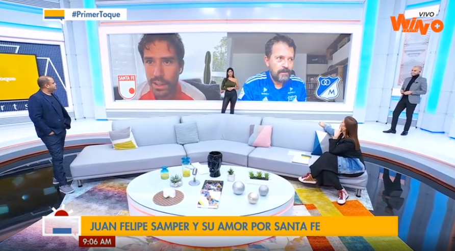 ☀☕ En la previa del clásico capitalino hablamos con dos hinchas de cada equipo, Juan Felipe Samper, hincha 'Cardenal', y Julio César Herrera, seguidor de Millonarios.

#PrimerToque