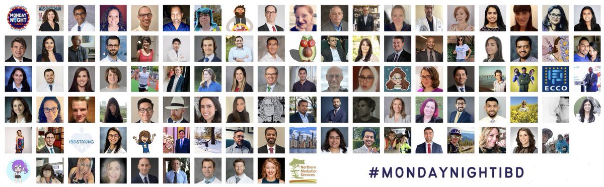 MondayNightIBD's tweet photo. 🙏🏽@IBDimmunology for leading a🔥convo looking at the present &amp; future of Dual Targeted Therapy #DTT in #IBD

🙏🏽#GITwitter 🌍

🙏🏽 #Back2Basics team for a primer on #Crohns Rx

🙏🏽 #IBDAlgorithmMaster @wabillin for🔥#IBDAlgo👇🏽

🙏🏽 For all who shared their #PatientExperience w us! https://t.co/Xw9YdWJ5h6