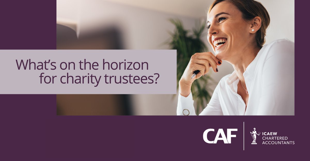 Caf's tweet photo. We've teamed up with @ICAEW to produce research on the challenges faced by #charities and their trustees, as well as insights into their focus areas for the next few years.
Click below to download the full report ⬇️
https://t.co/8NhGwcJ5Uj https://t.co/w5PDRimvZ9