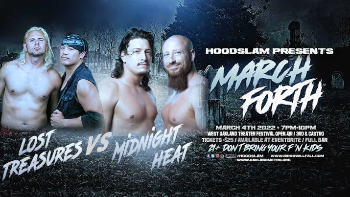 Triller_TV's tweet photo. Have you heard the big news? @HOODSLAM is on #FITE 𝙏𝙊𝙉𝙄𝙂𝙃𝙏.

This one isn't for the kids. 2⃣1⃣➕

👇10pm ET/7pm PT Streaming LIVE 
https://t.co/nlfG3ehZGO

#MarchForth includes unlimited replays. https://t.co/TqpFdz7zgz
