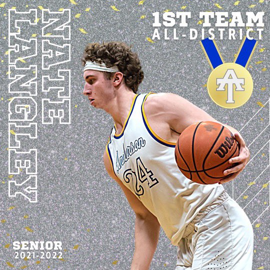 AHSTrojanHoops's tweet photo. Congratulations to Senior Trojan @Natelangley97 , for making 1st Team All District. 🎉🏆🏀 https://t.co/kpQfHAZc5y