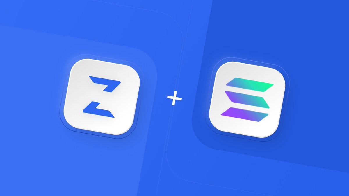 🌊 🌊 Your Solana portfolio has a new home! 🌊 🌊 From today, Zerion users  can track $SOL and other @Solana assets alongside tokens and protocols from  7 EVM compatible chains!