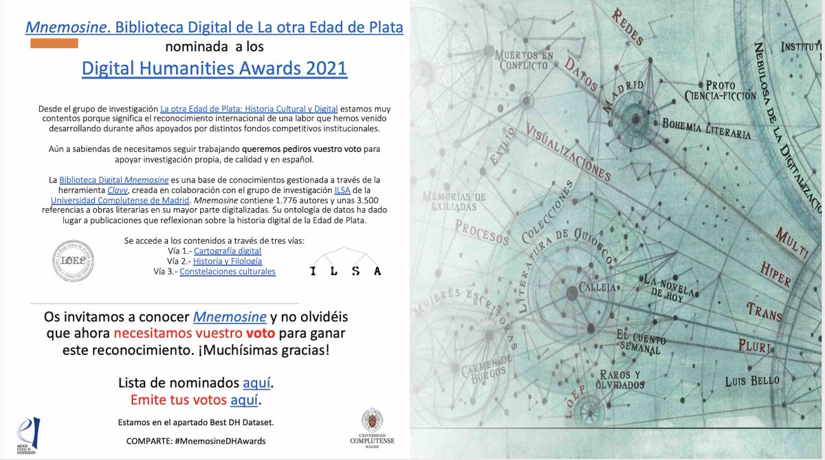 Mnemosine.Proyecto tweet media