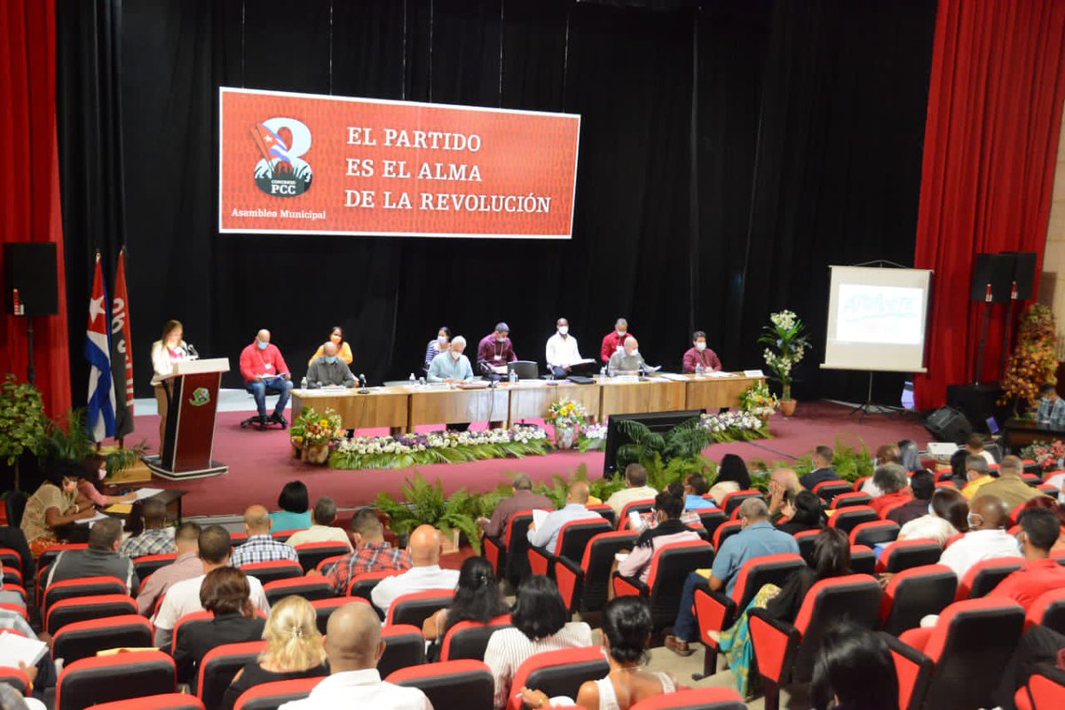 ¡Buen día, 🇨🇺!

Con la presencia del Primer Secretario del Comité Central del Partido, <a href="/DiazCanelB/">Miguel Díaz-Canel Bermúdez</a>, comienza en Isla de la Juventud la Asamblea de la máxima organización política en el territorio. Así concluye el proceso de balance a nivel distrital y municipal en todo el país.