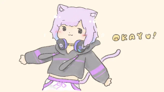 ショトカ×ヘッドホン×パーカーがみたい…ッ!
#絵かゆ 