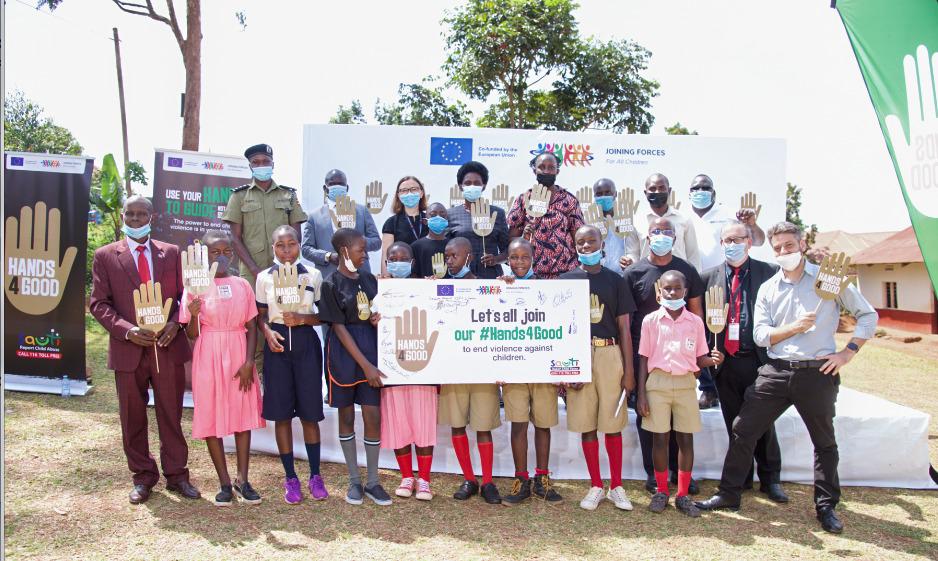 Today, <a href="/WorldVisionUg/">World Vision Uganda</a> joined leaders from the other members of <a href="/JFUganda/">Joining Forces for All Children in Uganda</a>  consortium and <a href="/EUinUG/">EU in Uganda</a> to launch our #Hands4Good campaign against Child abuse. Together, we can make sure all children in Uganda live free of the threat of abuse by those meant to protect them.
