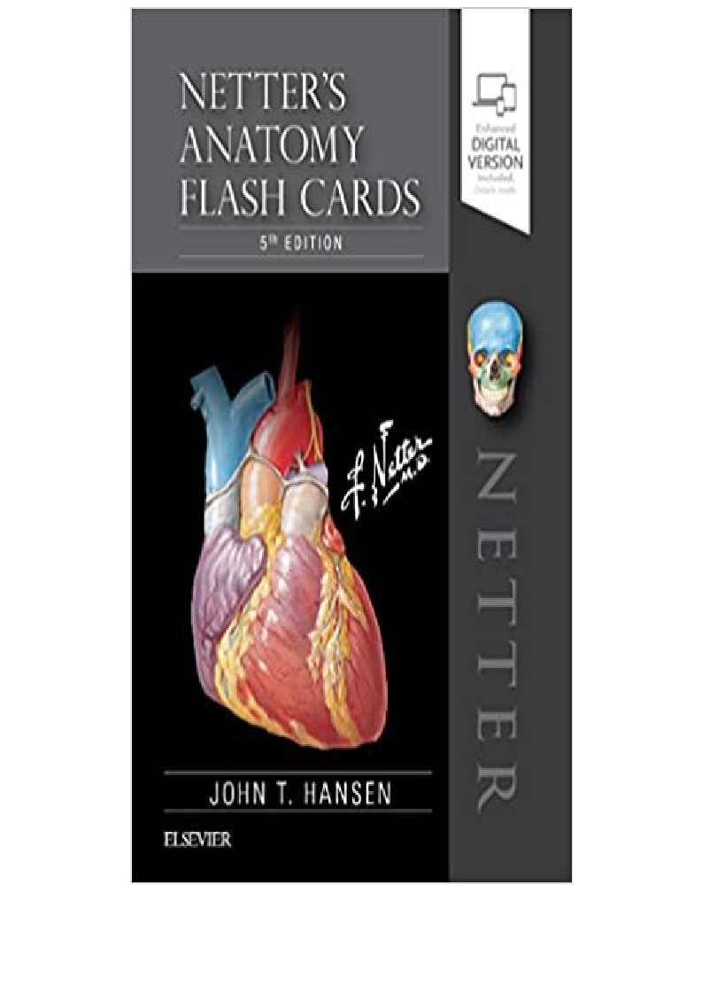 Download [PDF] Netter's Anatomy Flash Cards Basic S / Twitter