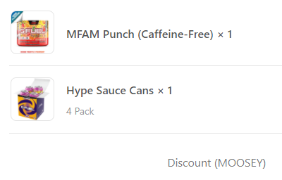 itsemalee's tweet photo. Always support the homies.
#CodeMOOSEY 30% off @GFuelEnergy.
@ImMoosey https://t.co/SaaOdaIxI9