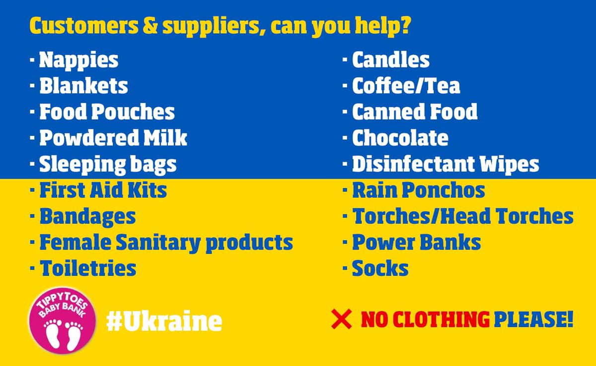 timfarron's tweet photo. A collection point for donations of food, blankets, toiletries and small hardware supplies is being set up by Border Trucks and Recycling Lives in the building next to The Factory Tap off Aynam Road in Kendal. These supplies will be sent out to help Ukrainian refugees. (1/2) https://t.co/dE7ixWiNUS