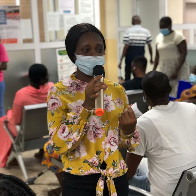 cpcridge's tweet photo. 🧠 Today we created awareness on dyslexia at the Greater Accra Regional Hospital’s main OPD and the ANC/ PNC OPD. https://t.co/QgCn783LkL