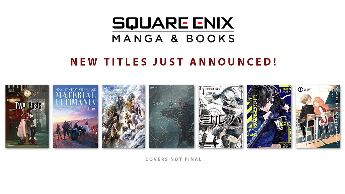 Square Enix Manga & Books on X: We've just announced new titles