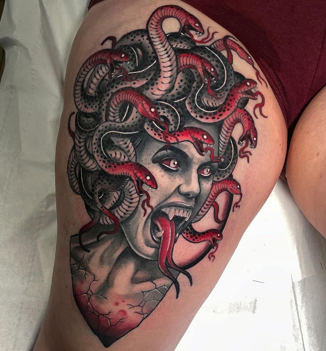 30+ Medusa Tattoos That Will Give Everyone Nightmares - 100 Tattoos | Medusa  tattoo, Medusa tattoo design, Scary tattoos
