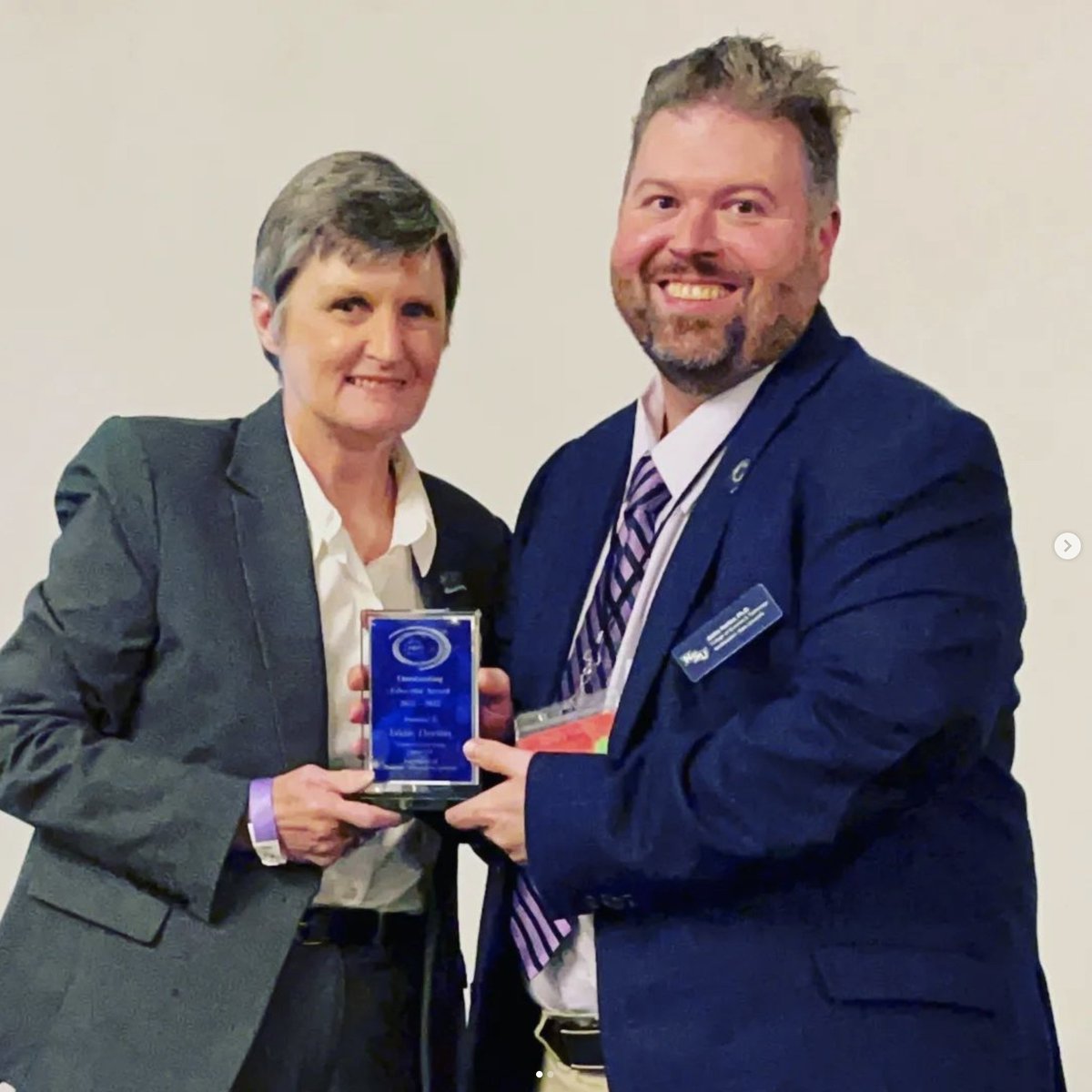 Help us congratulate our very own Dr. Eddie Horton! 🏆

He received the Outstanding Educator Award from the Association of Business Information Systems at the FBD Conference in New Orleans earlier this week. 

Well done, Dr. Horton!🤘

#CIS #outstandingeducators #ForkEmDemons