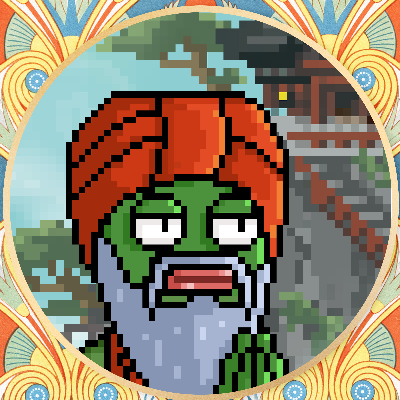 E4H5AA68DD's tweet photo. The GURU FROG🐸  from the TEMPLE🛕  hood speaks wise words. Be greedy when others are fearful. OMMM RIBBIT OMMM RIBBIT🔥

#NFTs #Polygon #idgafrog #launchingsoon https://t.co/hiXF68sq98