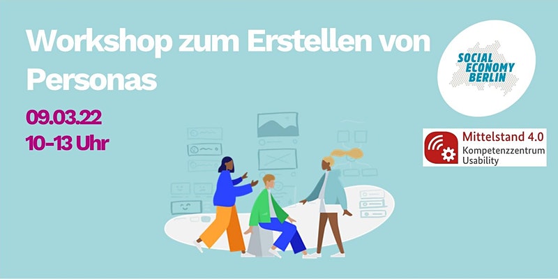 SEND_ev's tweet photo. Lernt im Workshop von @UUXdigital und @soceconberlin wie Ihr Personas erstellt, um Euer Marketing gezielt an Eure Wunschkunden auszurichten!
📅Kostenfreie Anmeldung für den 09.03.➡️https://t.co/0SHCVl6JAz #SocEnt #SocInn https://t.co/XGoRJq61zM