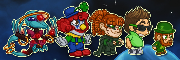 crusadersIdols's tweet photo. He he he. Ha ha ha. Ho ho ho. Which school of running will you ascribe to? Because he comes this weekend, the trickster and his friends.

Larry, Kyle, Snickette, Squiggles, and Garnet are buffed all weekend long!

Check out the Squiggles: Prometheus Weekend Buff live in-game now! https://t.co/LN9zIikkH0