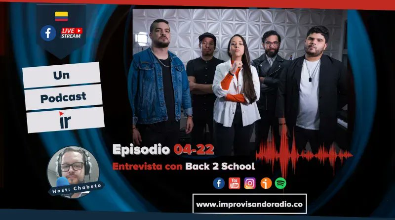 #ImprovisandoRadio | #Noticias | #Rock

Un Podcast IR 05-22 con Back 2 School ( <a href="/Back2SchoolBand/">Back 2 School</a> ) - buff.ly/3HHB4Gr.

Entra ya a nuestra página web. Improvisando Radio, somos la Logia Rock.