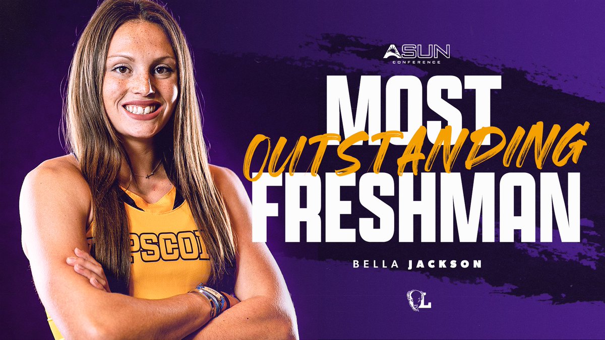Y’all help us give it up for our girl 👏👏👏

<a href="/bellajackson_/">Isabella Jackson</a>  is your 2022 ASUN Indoor Track &amp; Field Championship Women’s 𝑴𝒐𝒔𝒕 𝑶𝒖𝒕𝒔𝒕𝒂𝒏𝒅𝒊𝒏𝒈 𝑭𝒓𝒆𝒔𝒉𝒎𝒂𝒏 ✨

Congrats, Bella!

#IntoTheStorm ⛈ | #HornsUp 🤘