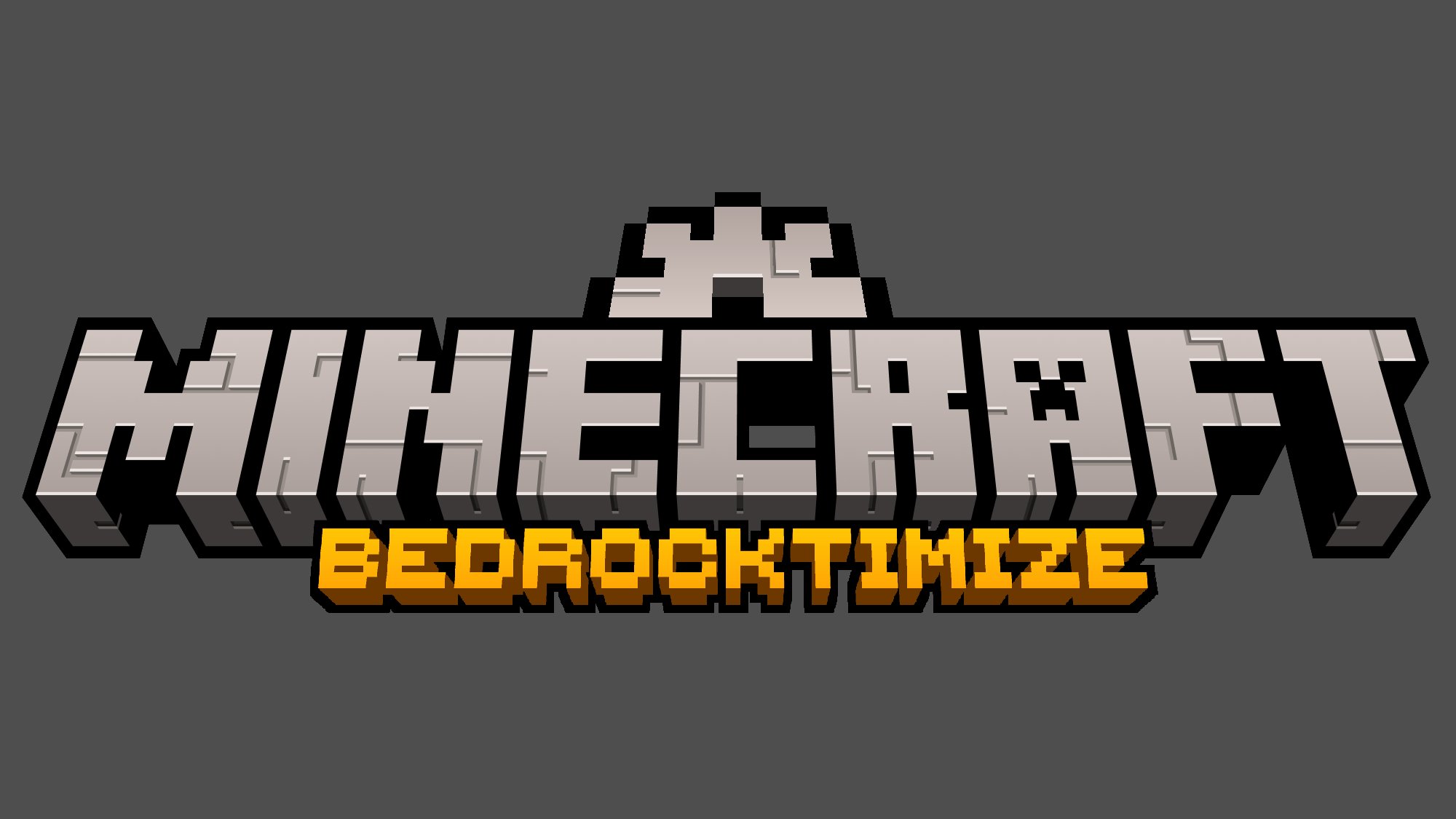 Mrbrose No Twitter I Made A Minecraft Title For Bedrocktimize By Netherninja Hope You Like It T Co 10cioprxji Twitter