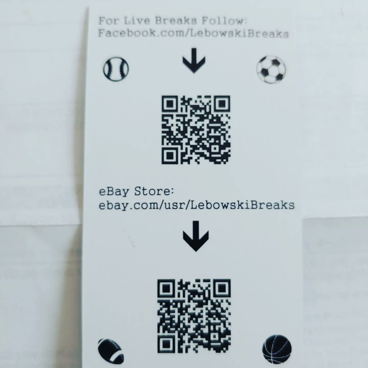 Business Cards Came in! I need to put more content on twitter <a href="/PaniniAmerica/">Panini America</a> how can I get allocationnow that I'm official like a referee witta whisle? I already get retail

#thehobby #sportscardbreaks #sportscards #PSA #Paniniamerica #paniniprizm #basketballcards #footballcards