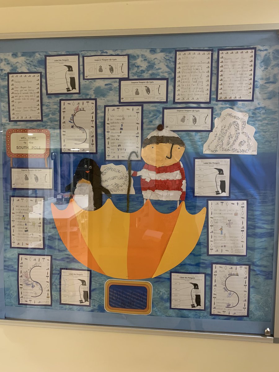 PrePrepWGSF's tweet photo. We are delighted with the learning from World Book Day… just look at these fabulous displays! We have loved exploring the books of Oliver Jeffers this week! #WGPPS #WorldBookDay #OliverJeffers https://t.co/9k0RnvRF1r