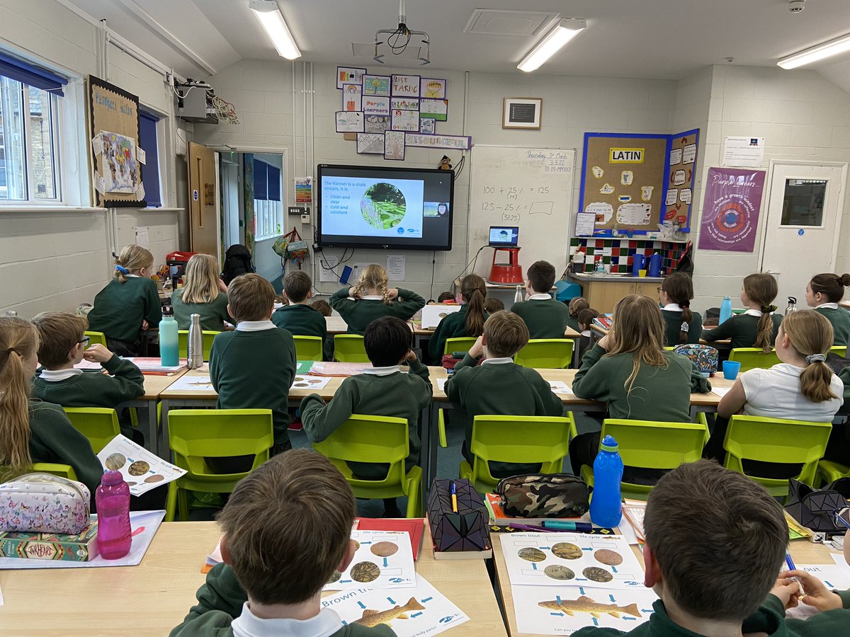 Chestnut and Sycamore Class loved their Zoom session with <a href="/ARKennet/">Action for the River Kennet (ARK)</a> yesterday. Lots was learned about the river, it’s amazing variety of living things and how we can all help by saving water. We can’t wait to visit the river next week.