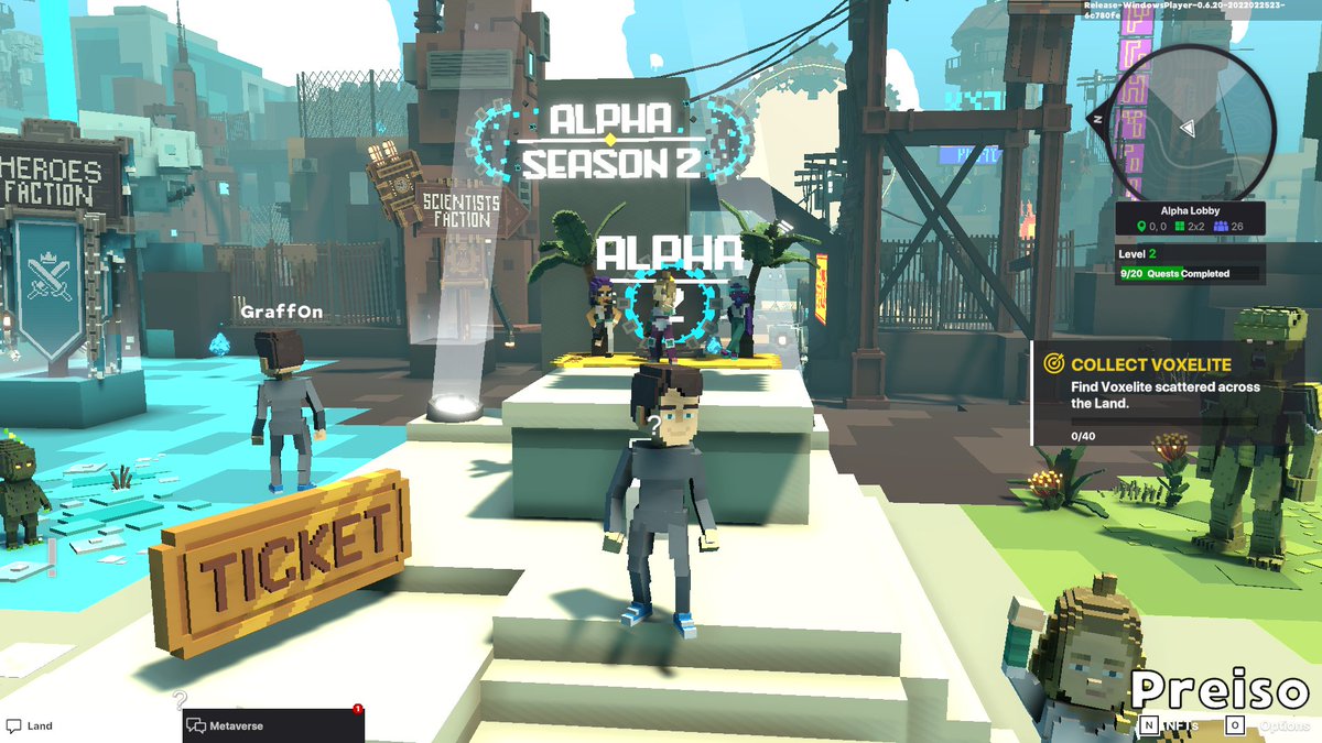 JunkerGiovanni's tweet photo. @TheSandboxGame I just participated in the daily #SandboxAlphaS2Contest for a chance to earn up to 1,000 $SAND! Day 1 - Selfie with the S2 Alpha Pass. Check out my screenshot below! 👇 #SandboxAlphaS2 https://t.co/4u2401GXNE