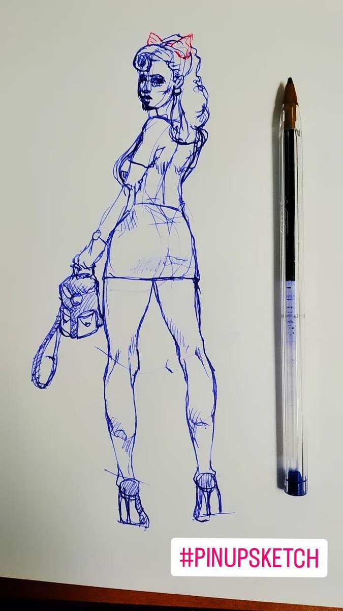 MichayDOTblend's tweet photo. Speed #Sketch Pin Up https://t.co/2IIqh0IOBj