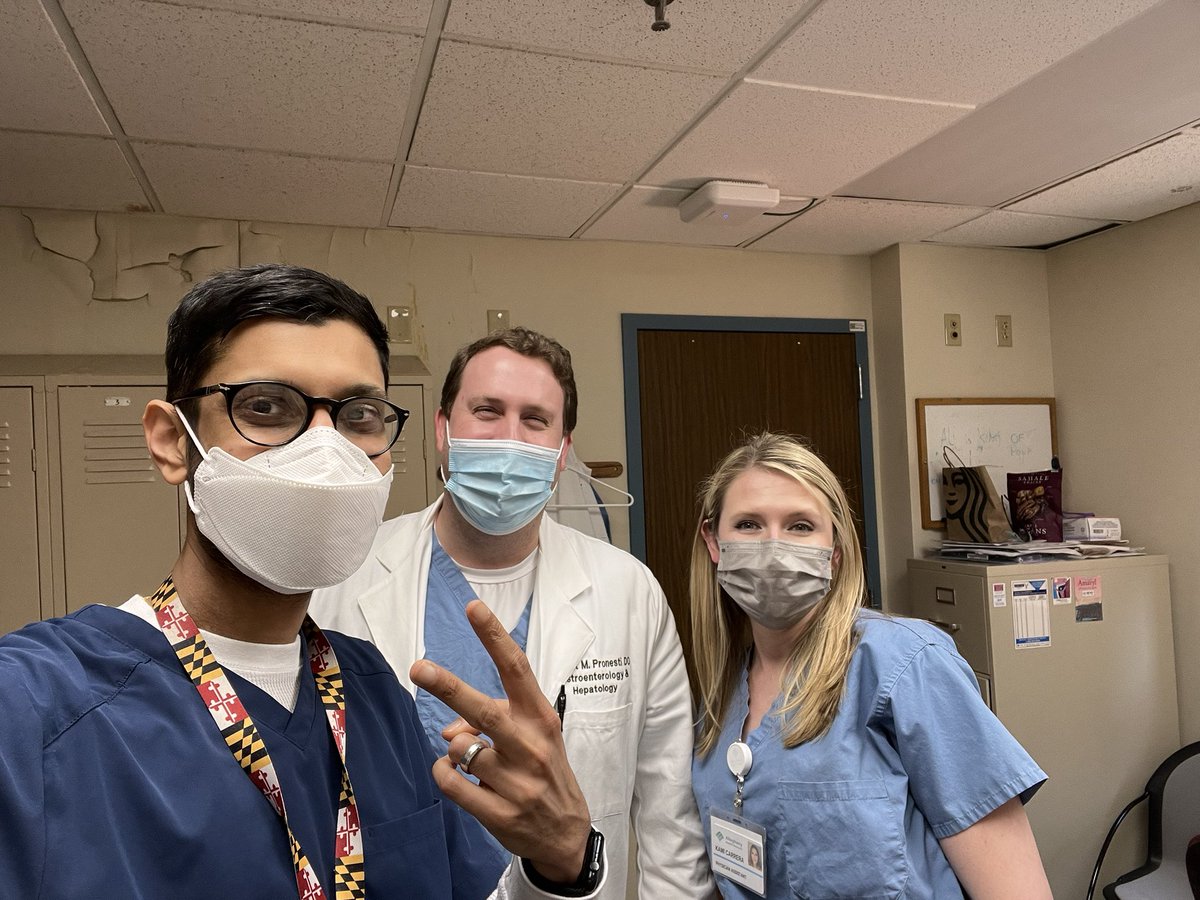 Different shades of blue but same goal on #DressInBlueDay on <a href="/AHNGastro/">AHN Gastroenterology, Hepatology and Nutrition</a> West Penn Hospital GI rounding team. #screeningsaveslives #colorectalcancer #mdstateflag <a href="/AmCollegeGastro/">ACG</a>