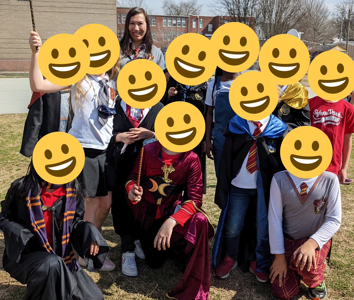 It has been pretty great teaching at Hogwarts today! #ReadAcrossAmerica