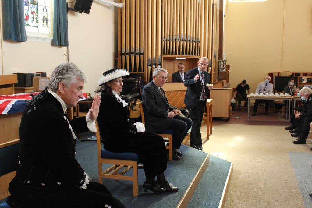HMP_Exeter's tweet photo. This afternoon Governor Luscombe was accompanied by @DevonSheriff and @somersetsherif1 as they recognised operational staff and awarded long service and platinum jubilee medals 🏅 thank you once again for attending and your kind words #hmpexeter https://t.co/V2Bb6w8Py7