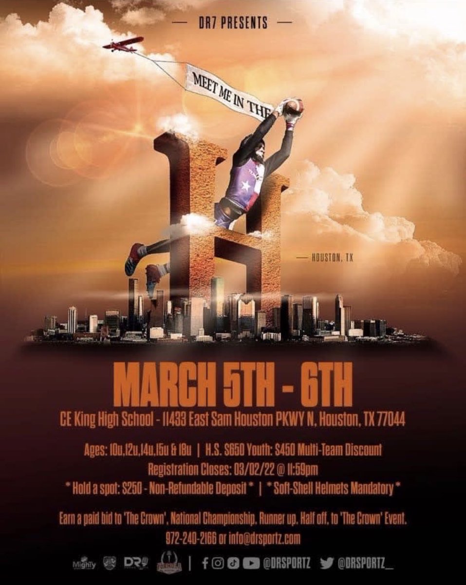 malcolm_carter7's tweet photo. See you in H town. #ducksup @DRSportz_ @S7vs7 #brotherhood https://t.co/2552oxLwfQ