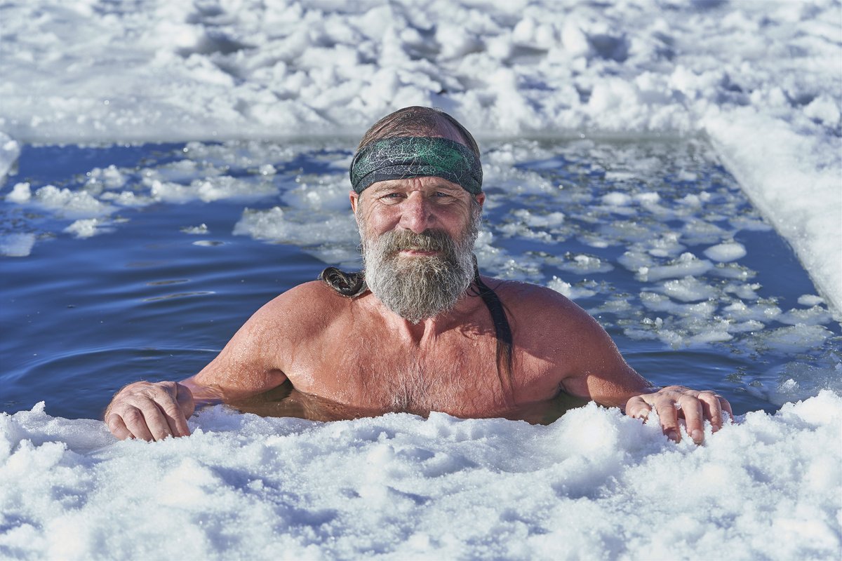 Wim Hof tweet media
