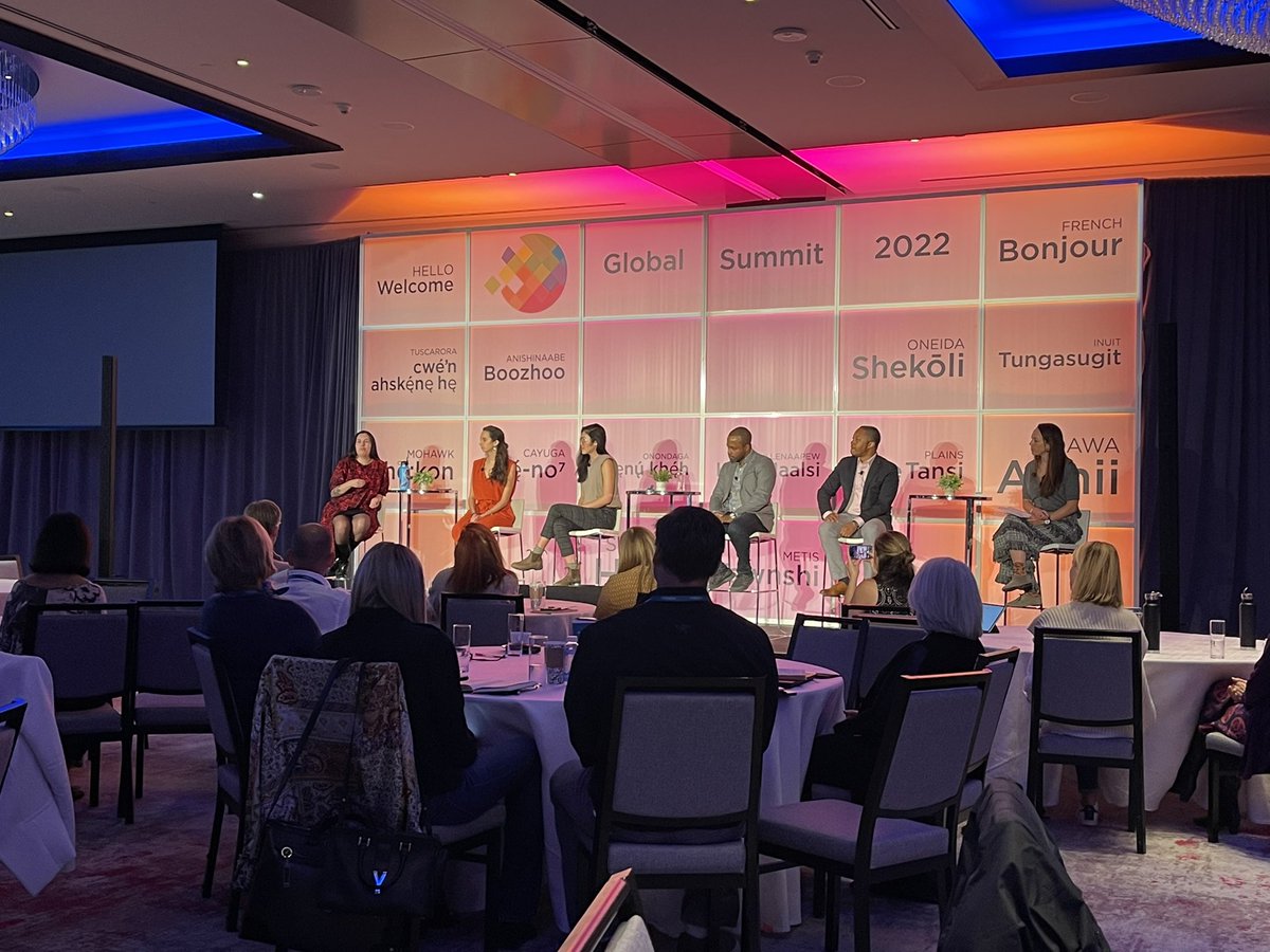 This moment was so powerful - Kris Archie, Jacqueline Lee-Tam, Aliénor Rougeot, Isaac Olowolafe, & Rodney Foxworth share visions of what Transformation could look like - indigenous, new collaboration models, future of capitalism & the role of social movements. #TPWglobalsummit