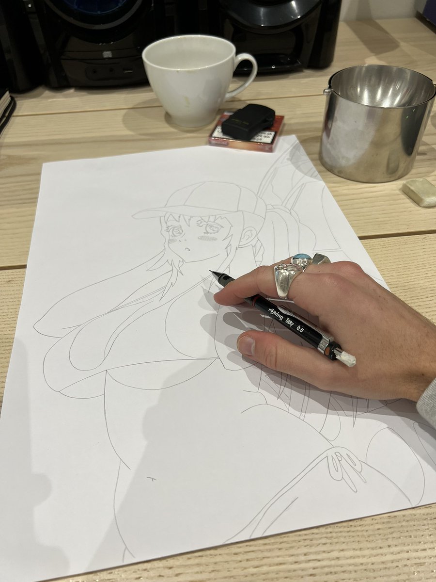 killa_was_here's tweet photo. Sketching https://t.co/K2qkyiGXIf