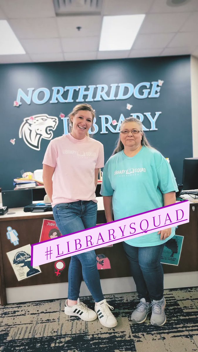 Stephenson1MLIS's tweet image. We love being a part of the #librarysquad and we also love that it&apos;s Friday! @TCSLibrarySquad @marcie_irvin