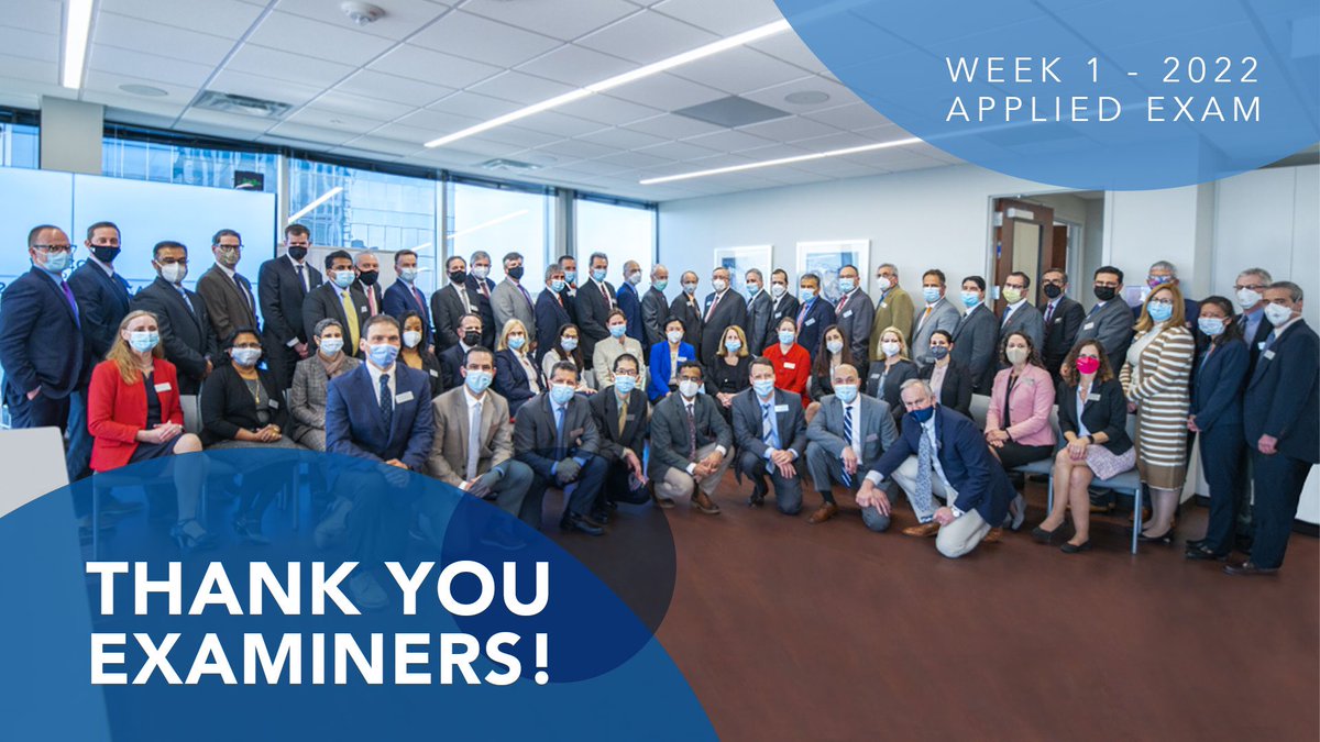 AbaPhysicians's tweet photo. Week 1 of the APPLIED Exam is officially complete! It was great to be back administering the APPLIED Exam in person – we welcomed over 56 examiners and 370 candidates. Thank you to our examiners and dedicated team for their commitment. https://t.co/d6yaOSIjip