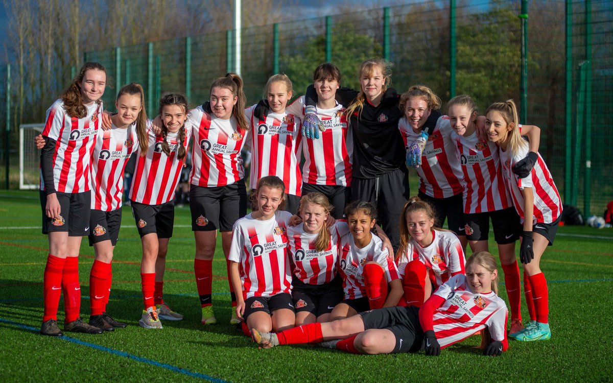 Tyneside_NUWFC's tweet photo. Wishing @Jamie_Wright4 and all at @SunderlandRTC U14s / U16s the very best of luck with their away games tomorrow against Manchester United RTC!
#HawayTheLasses 🔴⚪️
#MemoriesToMake
#SupportNorthEastGirlsAndWomensFootball https://t.co/4uccOclJvL