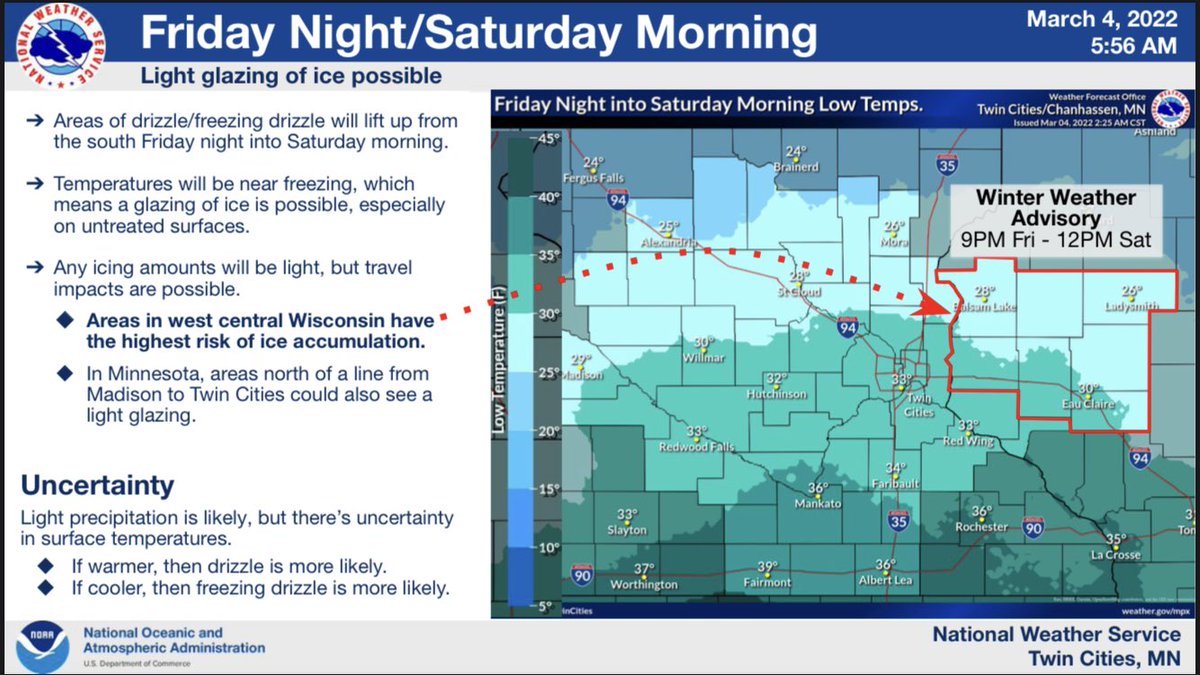 Plan for some icy roads tonight and tomorrow morning! 🧊