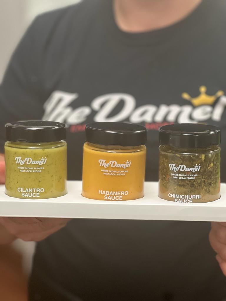Now all 3 of our sauces are available at our Oakland location on Broadway. They make great gifts!
🥟🌟🥟Chimichurri - Habanero - Cilantro🥟🌟🥟 #getsaucy #chimichurri #habanero #sauce #delicious #empanadas #home #thedamel #cilantro