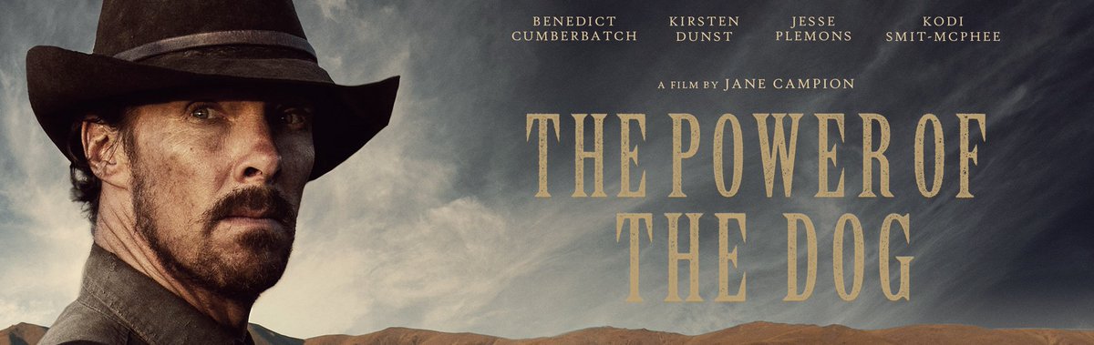 THE POWER OF THE DOG - Jane Campion basically re-worked her THE PIANO script. A 'sick' widowed pianist mum aided by her kid re-marries into wealth only to form an awkward bond with her new hubby's rugged bro/friend. He gets his knob out. #ThePowerOfTheDog