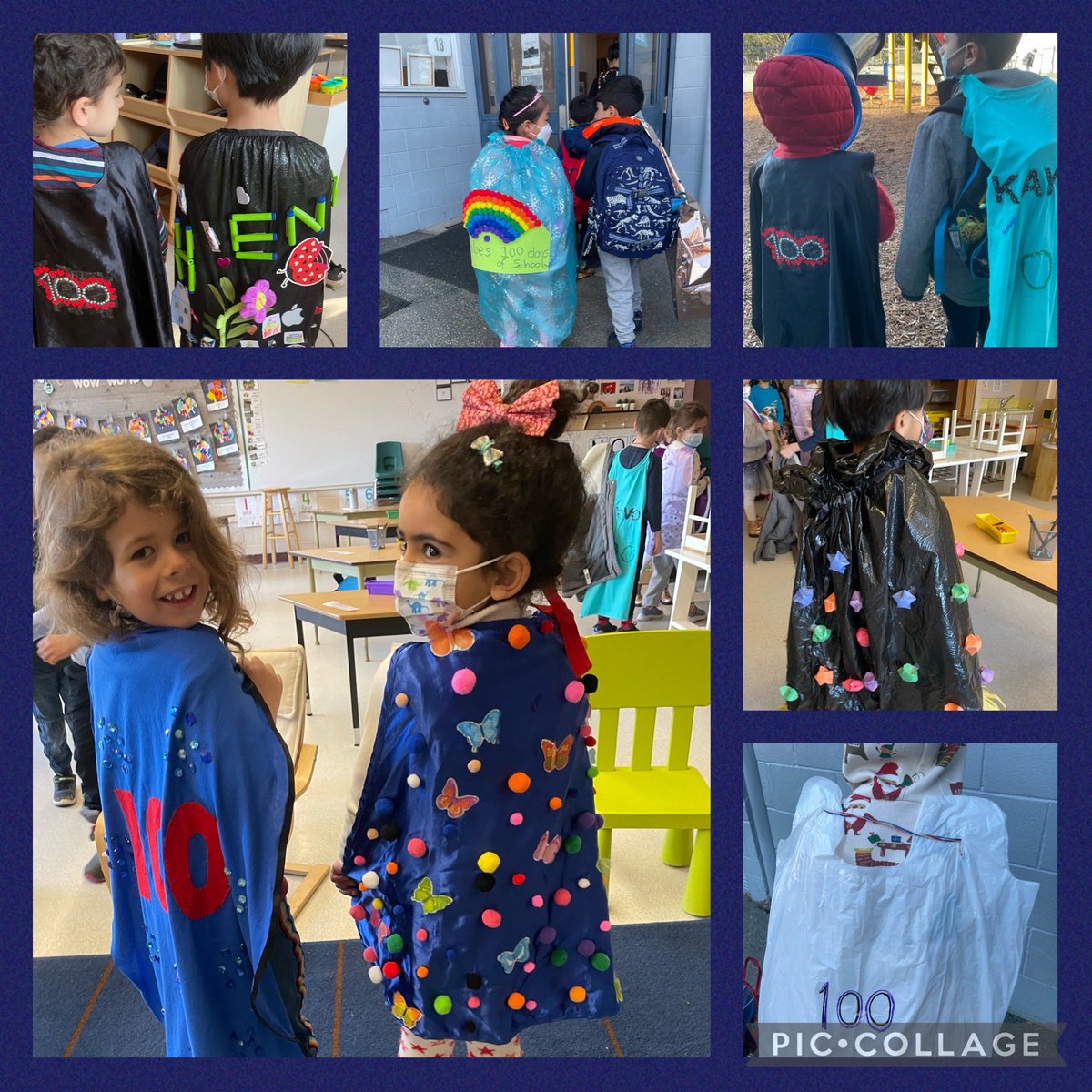 Check out our Kindie Caped Crusaders ⁦<a href="/westcot_school/">Westcot School</a>⁩ celebrating 100 Days of Learning with ⁦<a href="/Ms_H_Oates/">Hannah Oates</a>⁩ ⁦<a href="/msradomski/">M Radomski</a>⁩. #westvaned