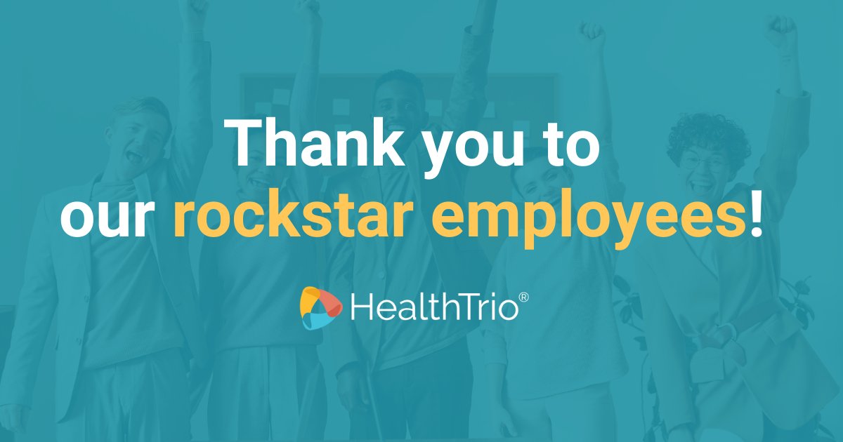 A much deserved thank you to all of our employees for your hard work and dedication each and every day! You truly make a difference here at HealthTrio. #EmployeeAppreciationDay2022