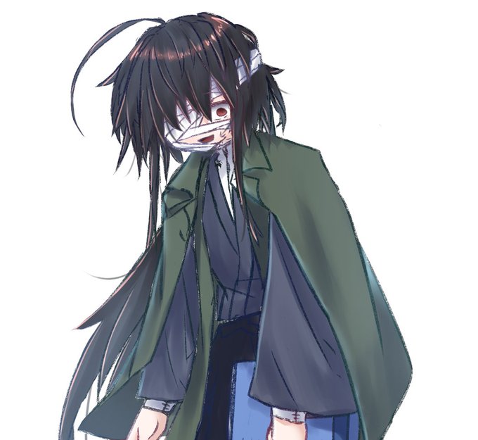 卍山下 庵(まんざか いおり)さんです
187cmの背丈と顔の怪我を気にして常に猫背な女の子。
脱ぐとすごい。 